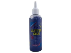 Amos Glitterlim 120ml Blå