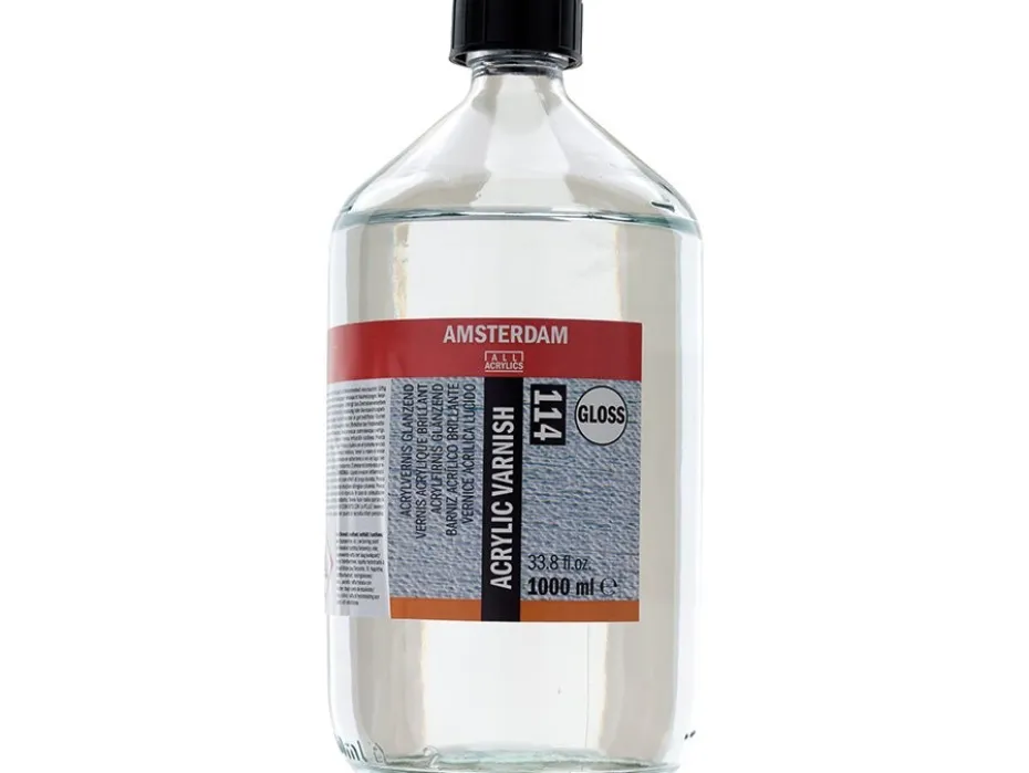 Amsterdam Acrylic Varnish Glossy 114 – 1000ml