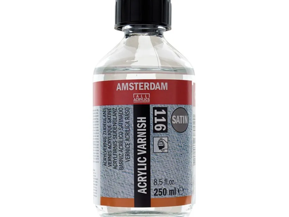 Amsterdam Acrylic Varnish Satin 116 – 250ml