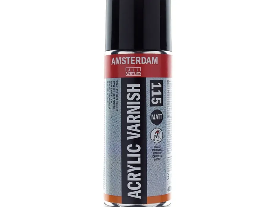 Amsterdam Acrylic Varnish Spray Matt 115 – 400ml