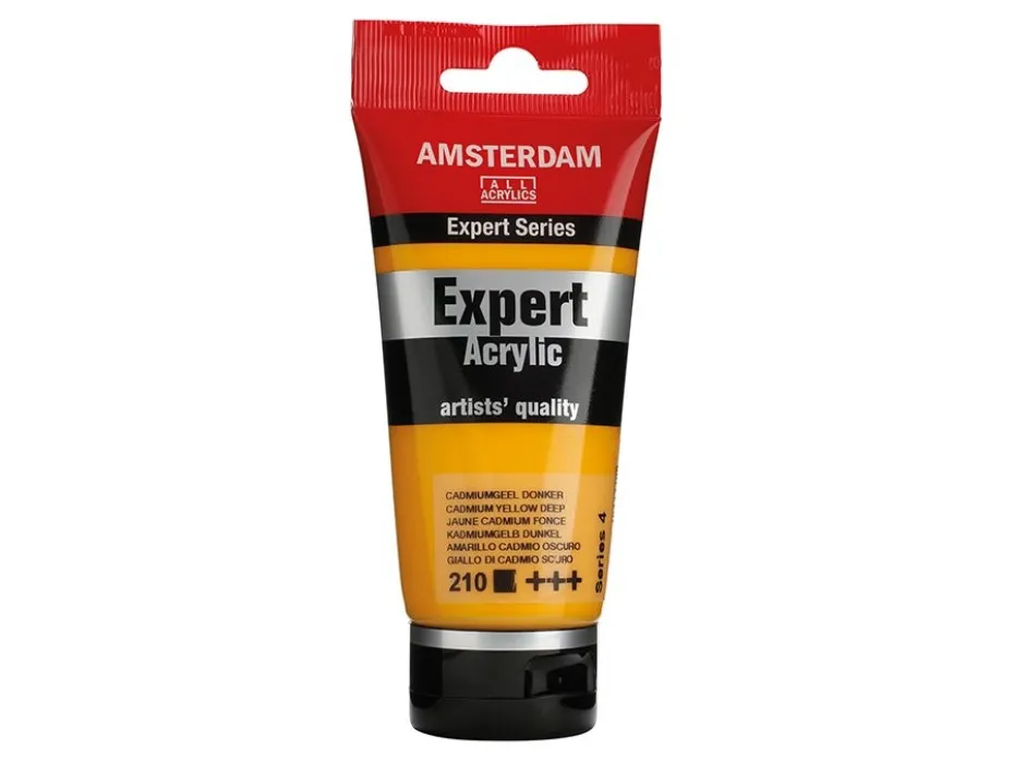 Amsterdam Expert Akryl 75ml – 210 cadm. yellow deep