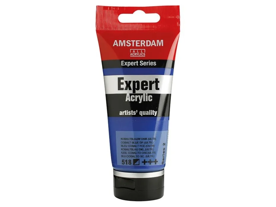 Amsterdam Expert Akryl 75ml – 518 cobalt blue deep (ultram.)