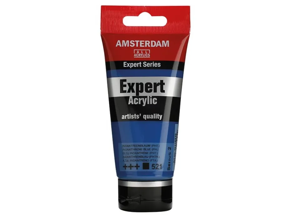 Amsterdam Expert Akryl 75ml – 521 indanthrene blue (pthalo)