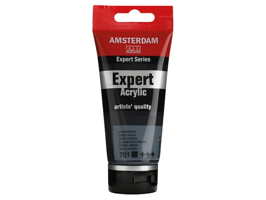 Amsterdam Expert Akryl 75ml – 701 ivory black