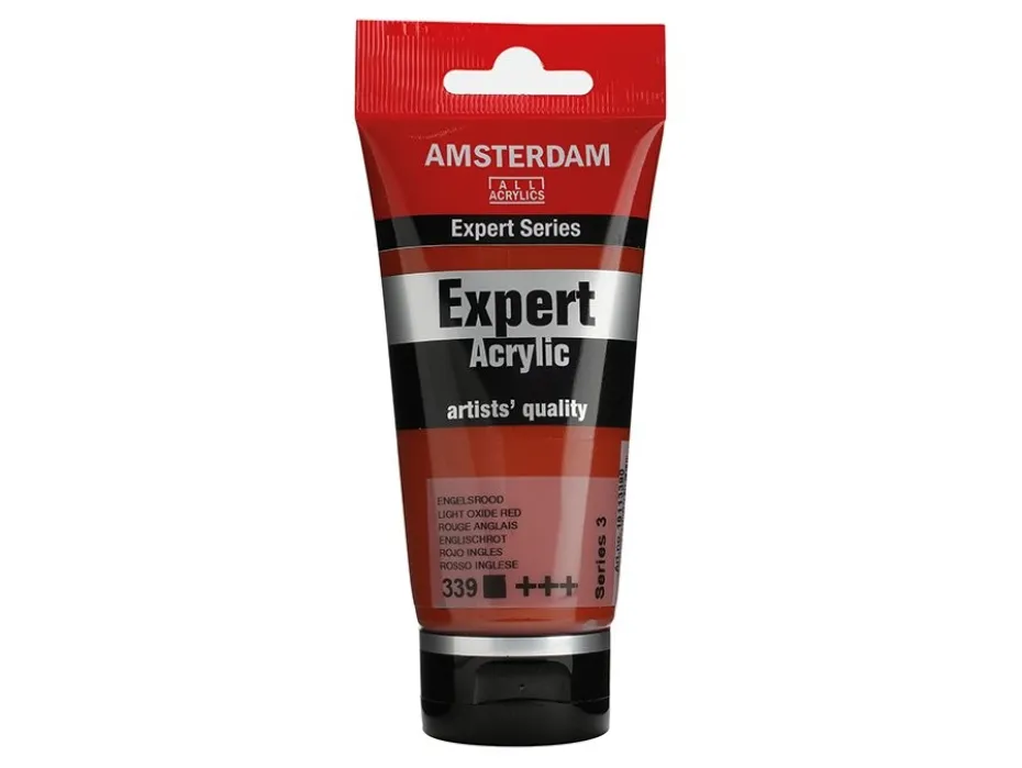 Amsterdam Expert Akryl 75ml – 339 light oxide red