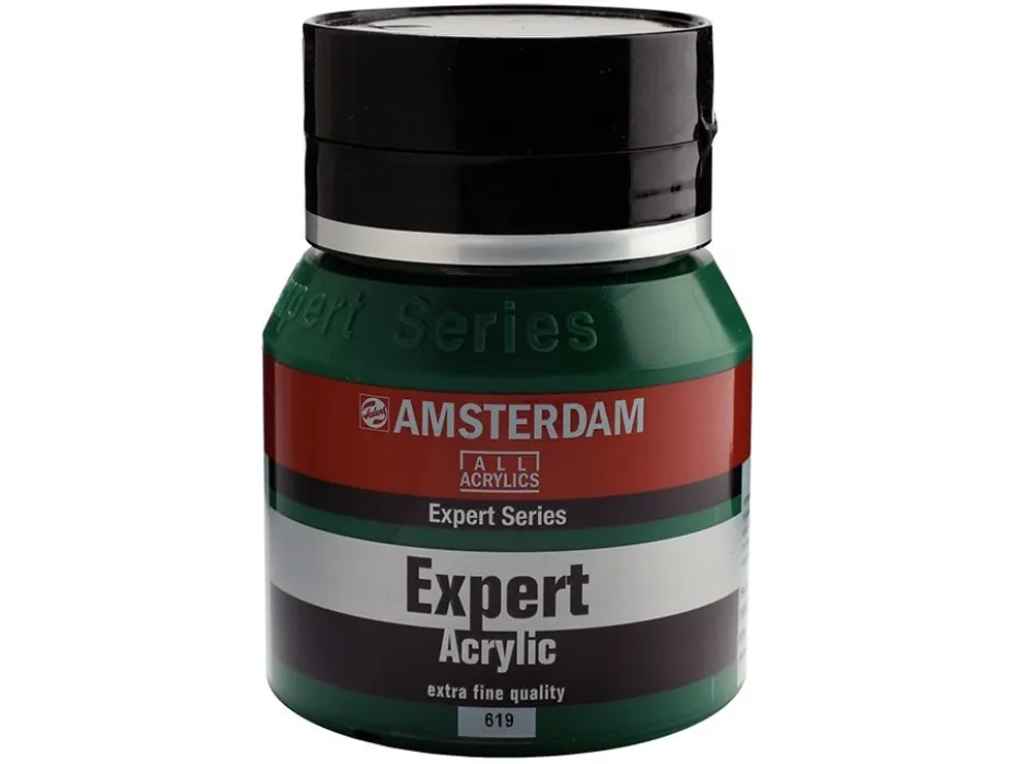 Amsterdam Expert Akryl 400ml – 619 Permanent green deep