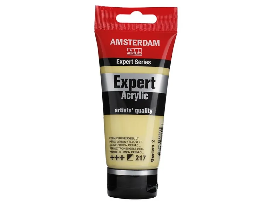 Amsterdam Expert Akryl 75ml – 217 perm. lemon yellow light