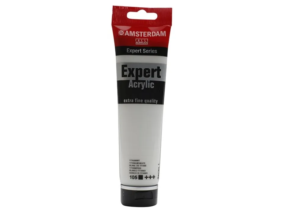 Amsterdam Expert Akryl 150ml – 105 titanium white