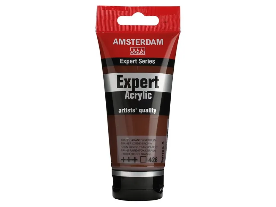 Amsterdam Expert Akryl 75ml – 426 transp.oxide brown