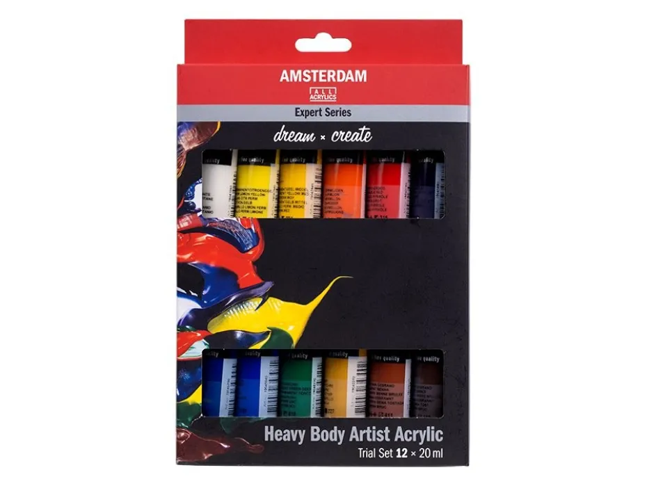 Amsterdam Expert Akryl Sett – 12x20ml