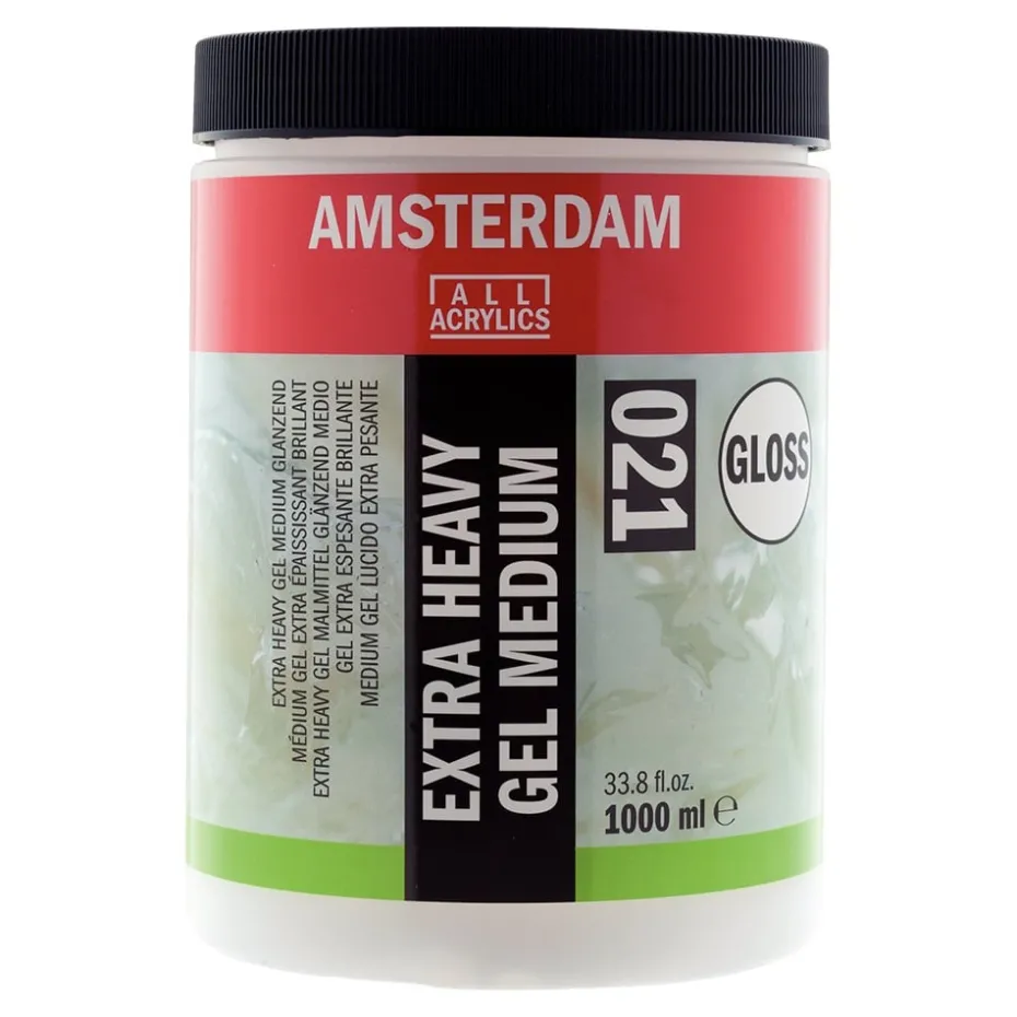 Amsterdam Extra Heavy Gel Medium Glossy 021 – 1000ml