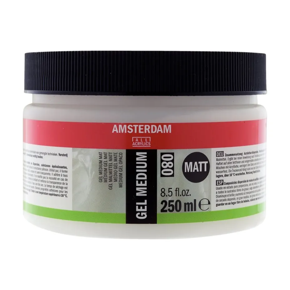 Amsterdam Gel Medium Matt 080 – 250ml