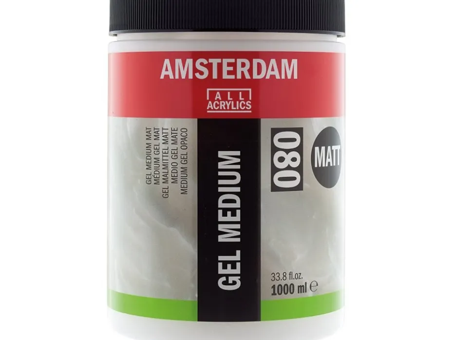 Amsterdam Gel Medium Matt 080 – 1000ml