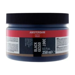 Amsterdam Gesso 250ml – 3007 Black