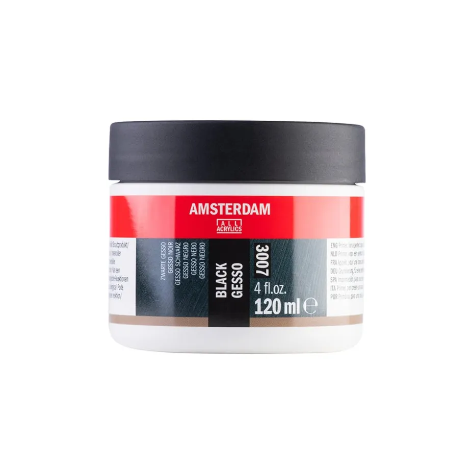 Amsterdam Gesso 120ml – 3007 Black