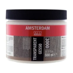 Amsterdam Gesso 500ml – 3000 Transparent