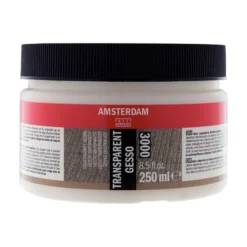 Amsterdam Gesso 250ml – 3000 Transparent