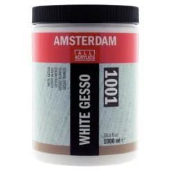 Amsterdam Gesso 1000ml – 1001 White