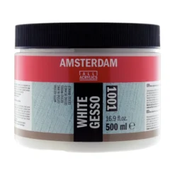 Amsterdam Gesso 500ml – 1001 White