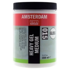 Amsterdam Heavy Gel Medium Glossy 015 – 1000ml