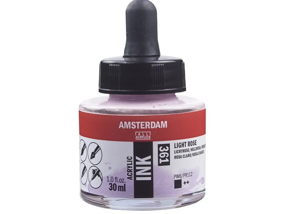 Amsterdam Ink 30ml – 361 Light Rose
