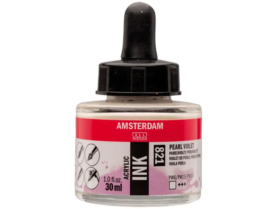 Amsterdam Ink 30ml – 821 Pearl Violet