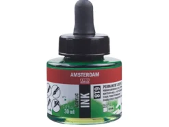 Amsterdam Ink 30ml – 618 Permament Green Light