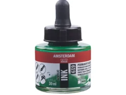 Amsterdam Ink 30ml – 619 Permament Green Deep