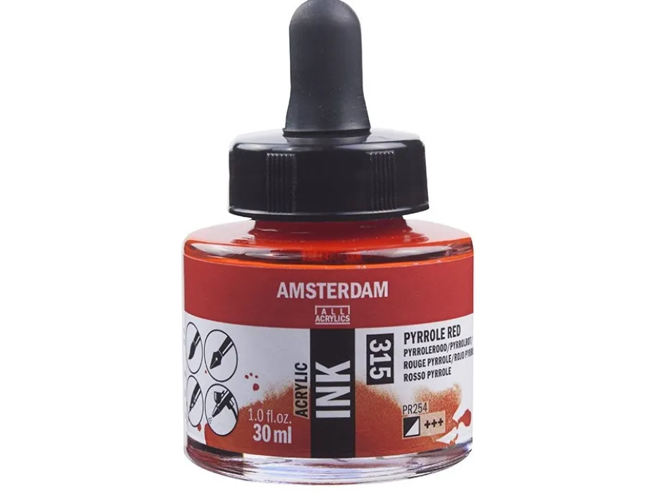 Amsterdam Ink 30ml – 315 Pyrrole Red