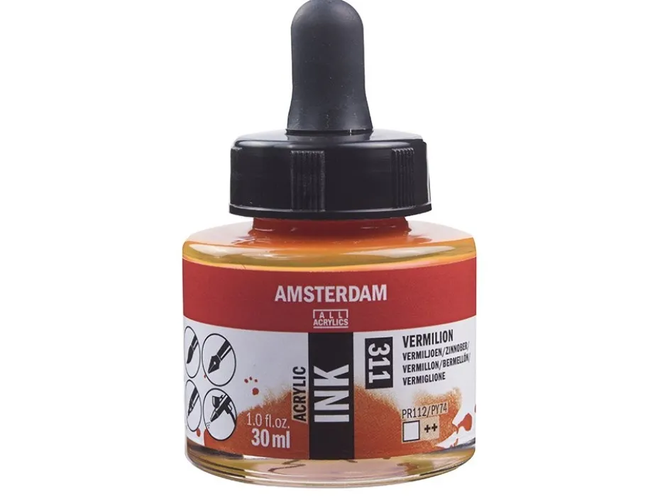 Amsterdam Ink 30ml – 311 Vermillion