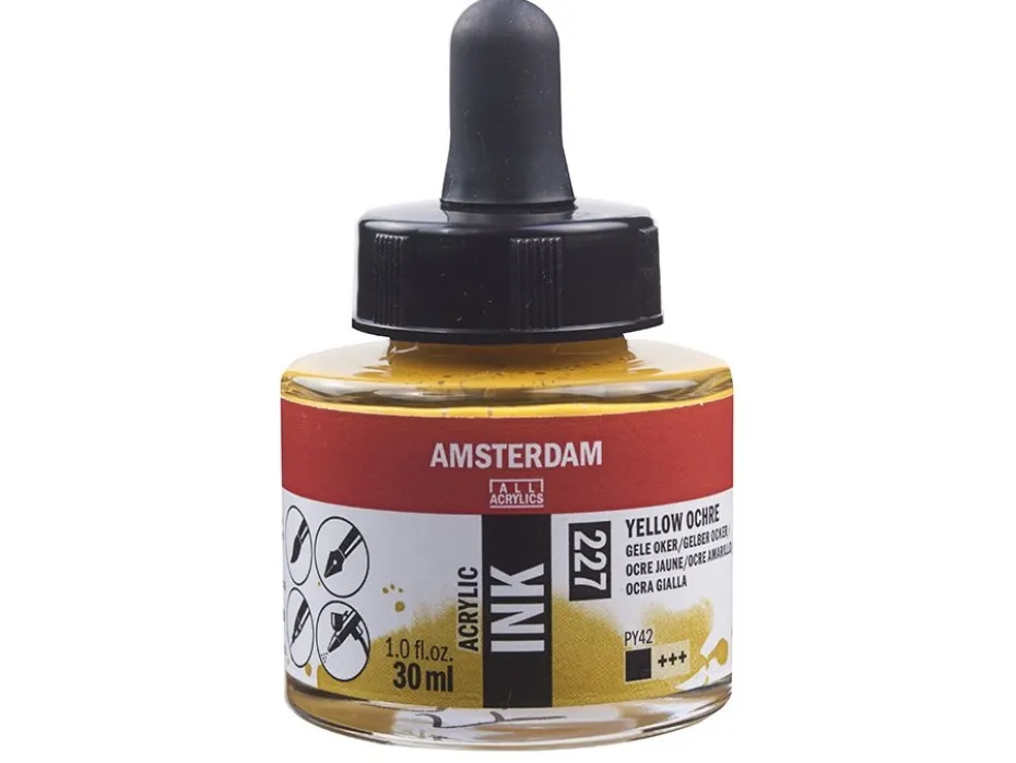 Amsterdam Ink 30ml – 227 Yellow Ochre