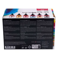 Amsterdam Ink Set – Basic 6x30ml