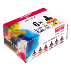 Amsterdam Ink Set – Basic 6x30ml