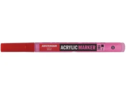 Amsterdam Marker 2mm – 385 Quinacridone rose light