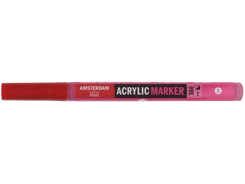 Amsterdam Marker 2mm – 366 Quinacridone rose