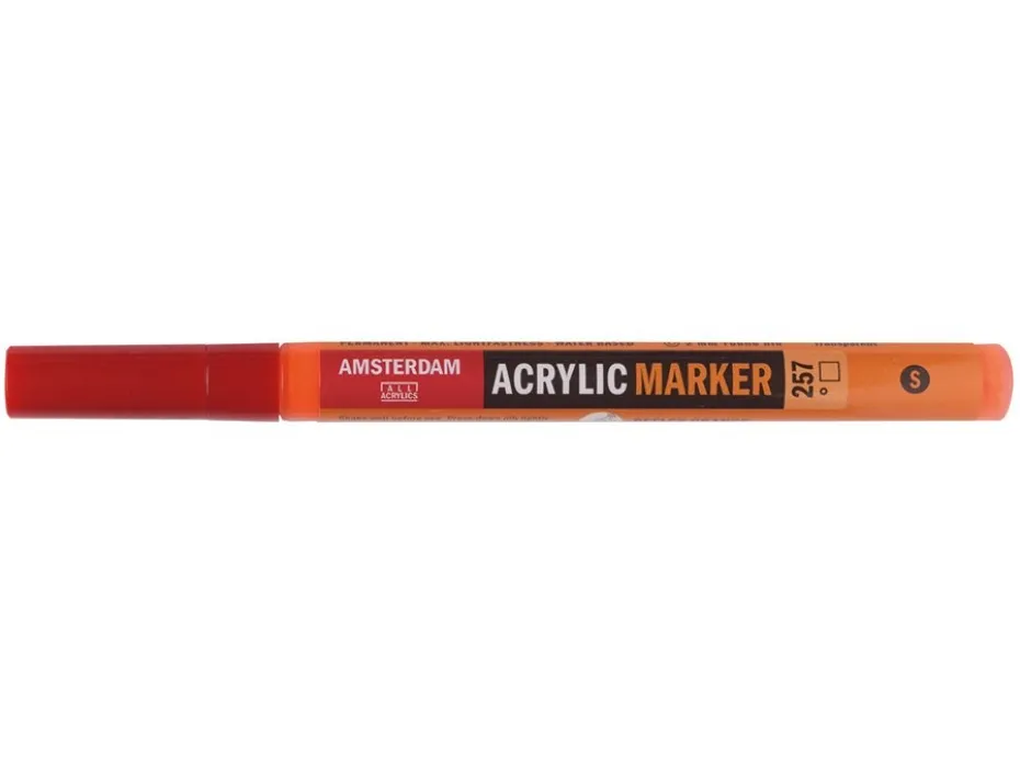 Amsterdam Marker 2mm – 257 Reflex orange