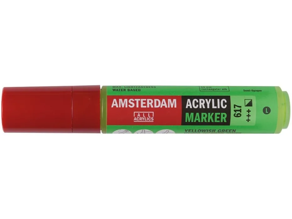 Amsterdam Marker 15mm – 617 Yellowish green