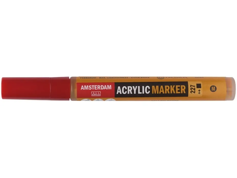 Amsterdam Marker 4mm – 227 Yellow ochre
