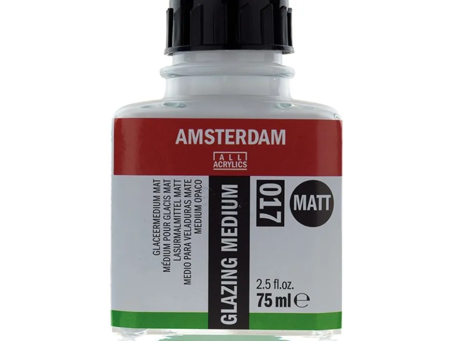 Amsterdam Medium 75ml – 017 Glazing Medium Matt