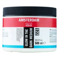 Amsterdam Medium 500ml – 122 Glow in the Dark Medium