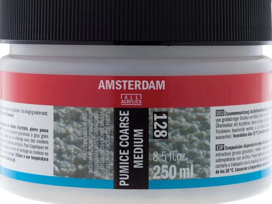 Amsterdam Medium 250ml – 128 Pumice Coarse
