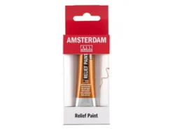 Amsterdam Relief Paint 20ml – 814 Antique Gold