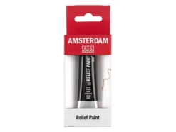 Amsterdam Relief Paint 20ml – 700 Black