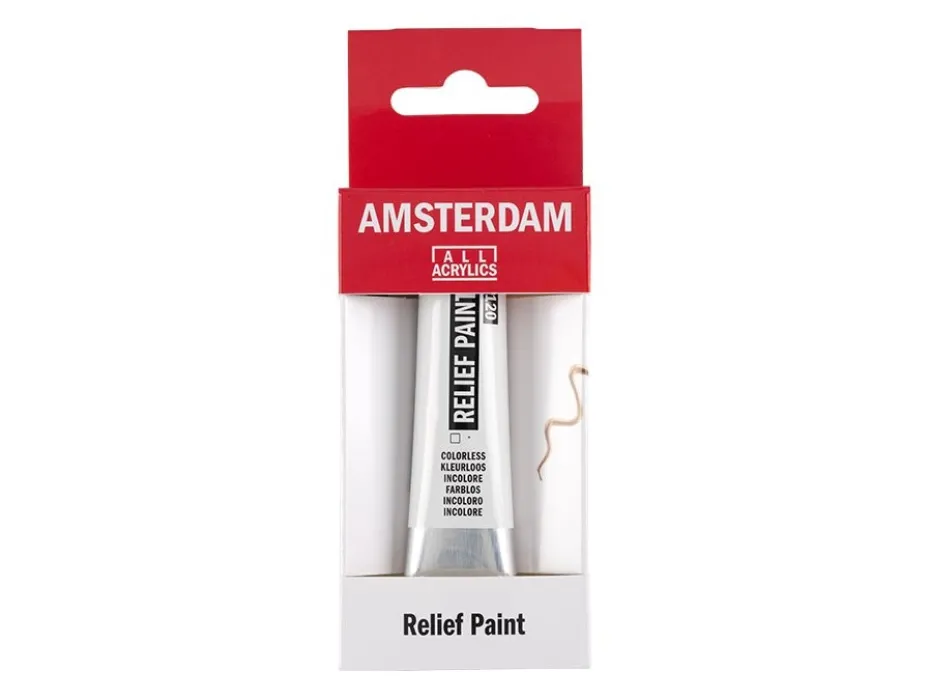 Amsterdam Relief Paint 20ml – 120 Colourless