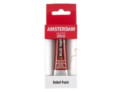 Amsterdam Relief Paint 20ml – 422 Reddish Brown