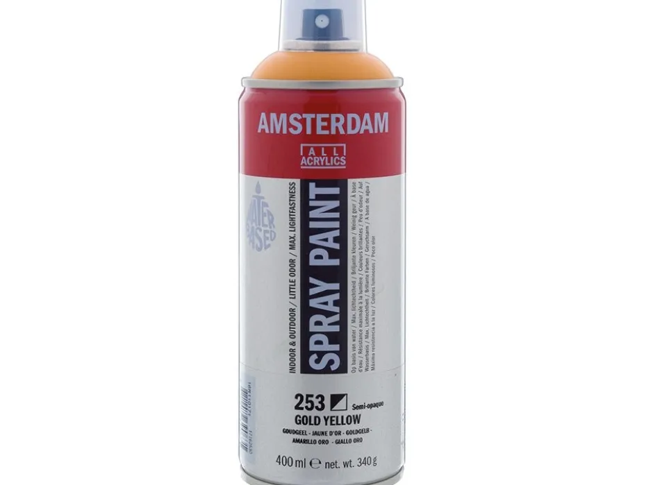Amsterdam Spray 400ml – 253 Gold yellow