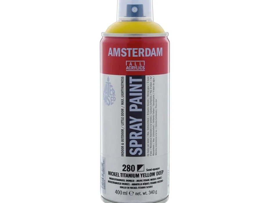 Amsterdam Spray 400ml – 280 Nickel titanium yellow deep
