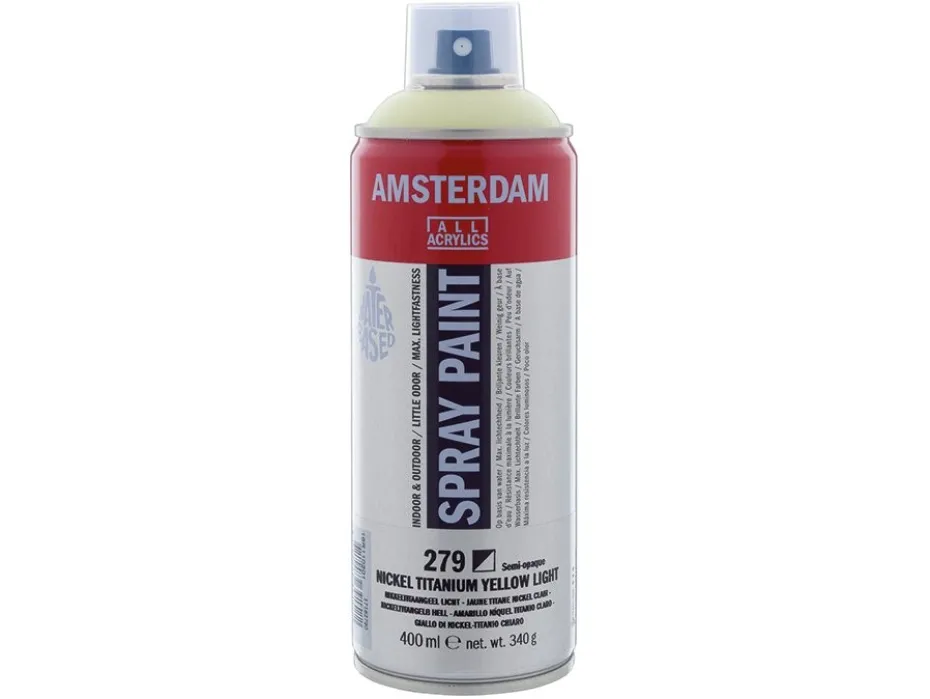 Amsterdam Spray 400ml – 279 Nickel titanium yellow light