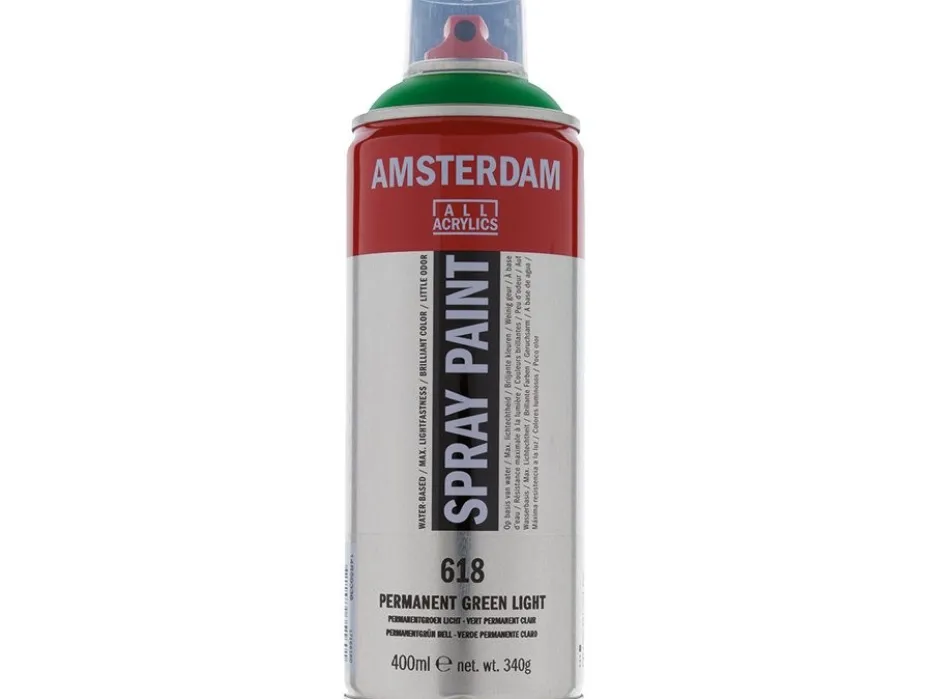 Amsterdam Spray 400ml – 618 Permanent green light