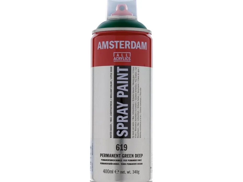 Amsterdam Spray 400ml – 619 Permanent green deep